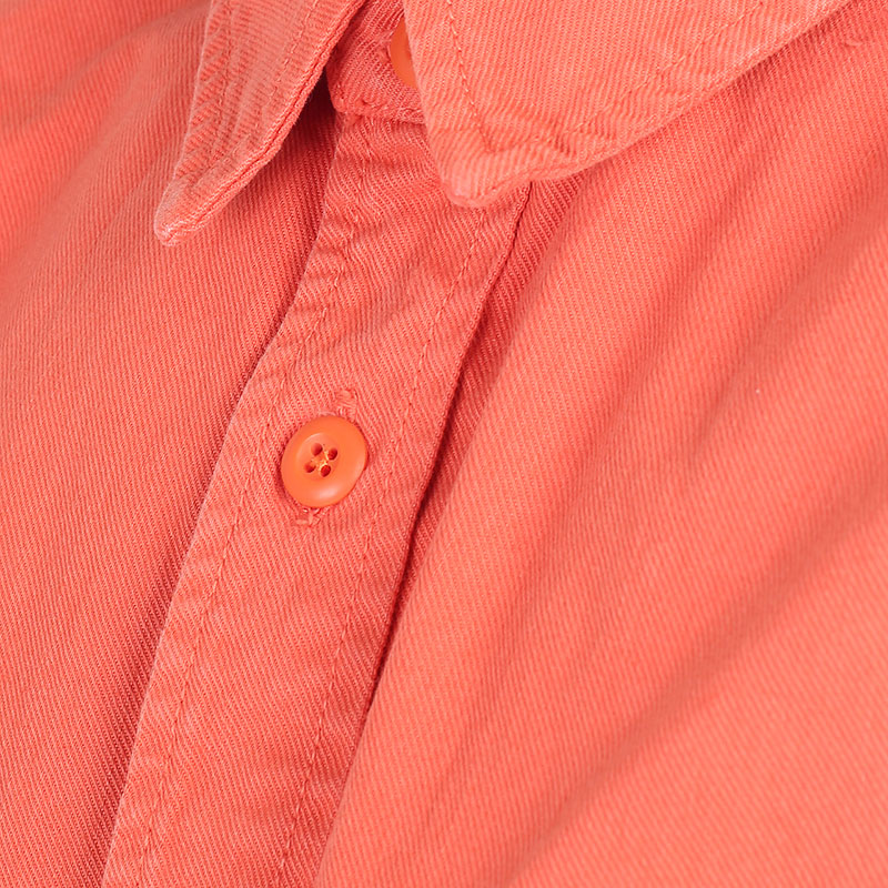 мужская оранжевая рубашка Carhartt WIP Reno Shirt Jac I029424-elba - цена, описание, фото 4